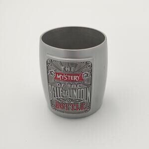 Jack Daniels Whiskey Pewter Shot Glass Belle of Lincoln Distillery Barware